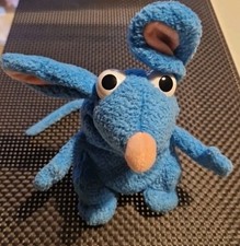 Bär im großen blauen Haus Tutter Maus  Plüsch Vintage