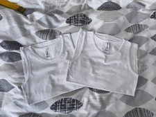 2er Pack. Unterhemd für Jungen Gr. 170/176 mit Rundhals und elastisch