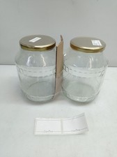 2 grosse Einmachglaeser 1700