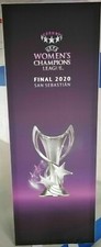 2 x Banner Fahne & Bag Women's Champions League Finals 2020 Spain Wolfsburg Lyon