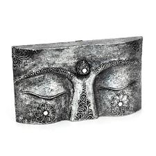 Buddha Augen - Holz Relief -