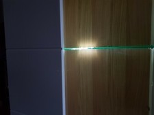LED Glasbodenleuchte, Glaskantenbeleuchtung, Clipleuchten, Leuchte, kalt weiß