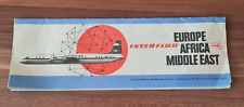 Verlag Haack Gotha 1968  -   INTERFLUG - KARTE