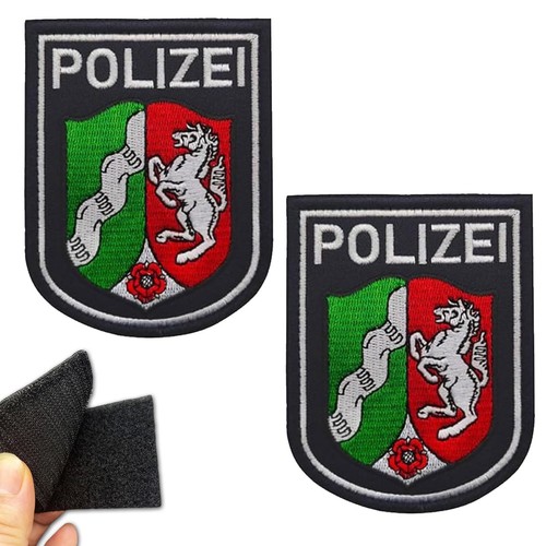 Stück polizei patch 9x7 5cm - polizei, patch,9x7.5cm