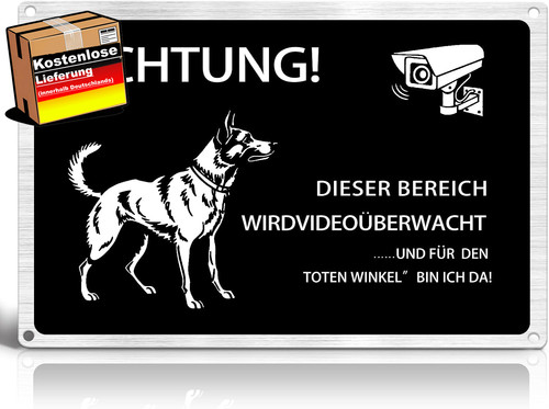 Videoüberwachung schild - videoüberwachung,