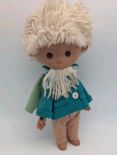 Sandmann puppe grün - "sandmann",