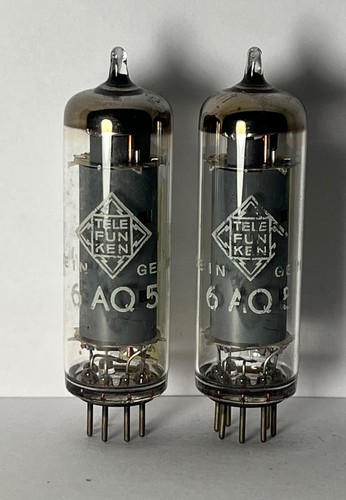 Telefunken 6aq5 el90 paar - telefunken, |