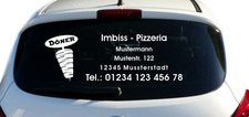 Döner Kebab Imbiss Werbung