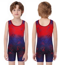 DE iEFiEL Kinder Badeanzug Jungen Short Jumpsuit Einteiliger Tankini Body Strand