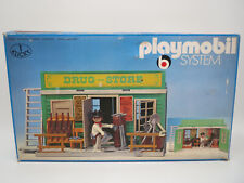 Playmobil System Klicky 3424 "Western Drug-Store" gebraucht in OVP !