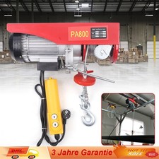 220-230V Seilwinde elektrisch | bis 1000 kg | inkl. Fernbedienung | Motorwinde[4