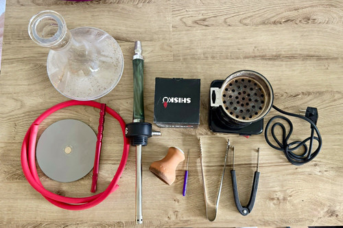 Shisk shisha set glas - shisk,