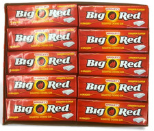 Wrigley´s Big Red Dragees Zuckerfreie Kaugummi Zimt (30x10 Dragees) 420g