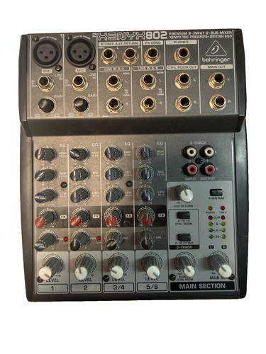 Behringer xenyx 802 mischpult - behringer,