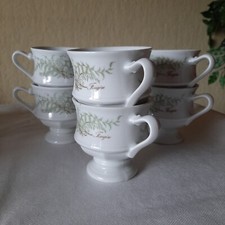 6x Gallo Kaffee Tassen Leonardo Fougere Sommerfarn #2