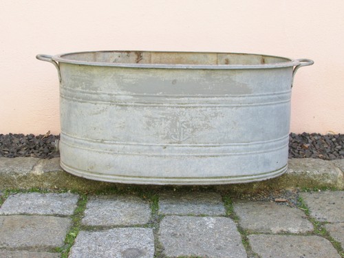 Alte große zinkwanne wanne - große,
