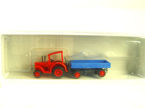 Hanomag traktor mit anhänger - mit,