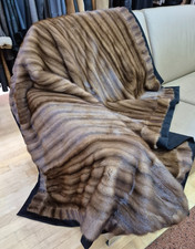 Nerzdecke DECKE ECHT NERZ PELZ