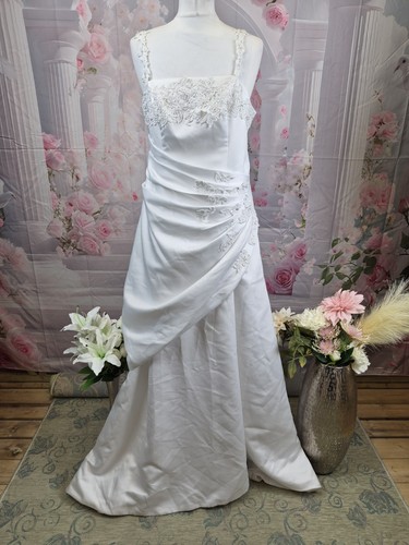 Vintage stil elfenbein satin - vintage-stil,