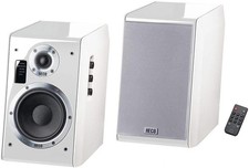 HECO Ascada 2.0, weiß  1 Paar Aktiv-Lautsprecher mit  edlem Klavierlack-Gehäuse