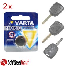 2x VARTA Auto Schlüssel