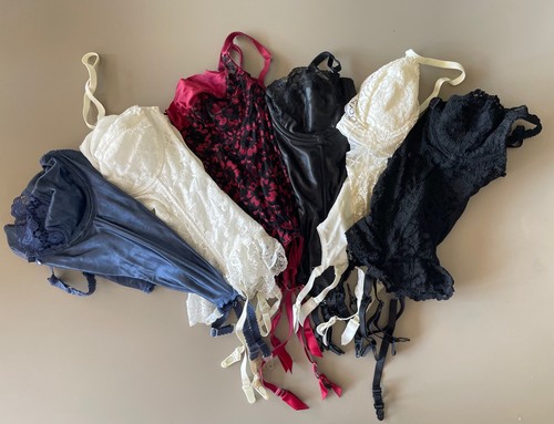 6er set damen mieder - damen-mieder, in