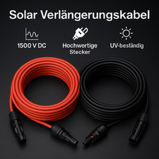 MC4 Solarkabel Verlängerung