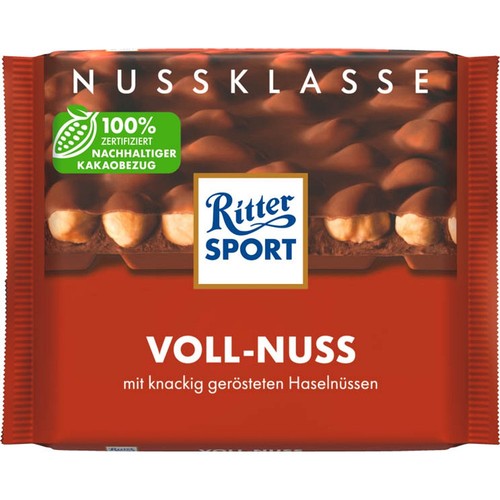 Ritter sport voll - ritter, voll-nuss