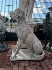 Dogge, Steinfigur H. 104cm