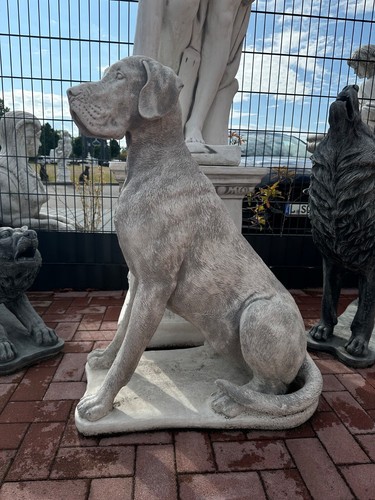 Dogge steinfigur 104cm - dogge,,