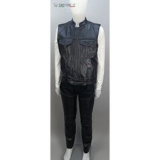 Hochwertige Echtleder Weste +