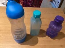 3 kleine Trinkflaschen von Tupperware   1 L , 500, ml , 350 ml ,