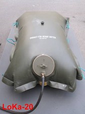 Wassertank 500 Ltr faltbar Wassersack Falttank Wasserkissen Schwedische Armee