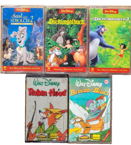Walt disney kassetten - disney, mc