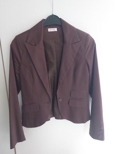 Blazer braun stretch - blazer,, wie