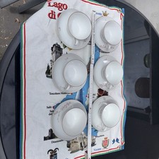 Altes Kaffeeservice Vintage Mit Blumendekor Und Goldrand 