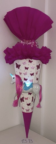 Schultüte zuckertüte - schultüte,