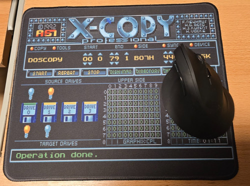 Amiga 500 600 - 1200, mauspad