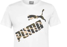 PUMA Herren T-Shirt Weiß