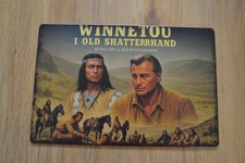 WINNETOU Blechschild - Retro - Vintage - Filmplakat - Deko