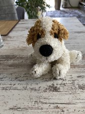 Kuscheltier, Stoff-/Plüschtier, Hund, Weiß Braun, Magomora