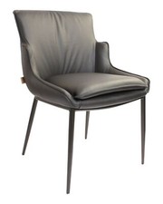 SIX Lusso Echtleder Stuhl in