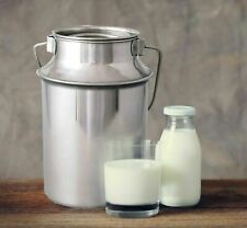 Milchkanne aus rostfreiem