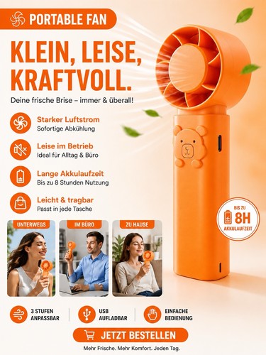 Mini handventilator portable - mini,