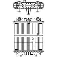 Mahle CR 1202 000P Kühler