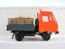 Busch 42238 Multicar M26 (1991) mit Aufbau und Holzscheiten 1:87/H0 NEU/OVP