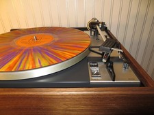 Plattenspieler Dual 601 in Walnuß Zarge - Top-Revidiert - Ortofon OM5E Nadel NEU