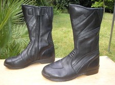 MOTO LINE Motorradstiefel, Bikerboots, Motorradschuhe, Gr. 38, Echtleder, TOPP !