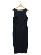 WALTER KRINES Damen Businesskleid Gr. 36; S Schwarz Elegant