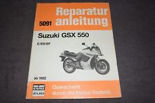 Reparaturanleitung Reparaturhandbuch Suzuki GSX 550 ab 1982 sehr gut